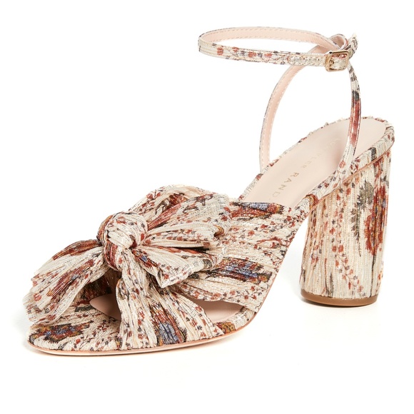 Loeffler Randall Shoes - Loeffler Randall Camellia Bloom Floral Heel